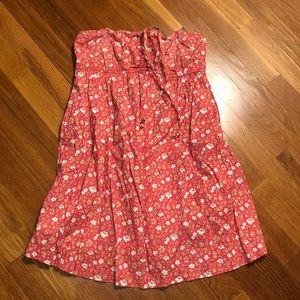 Coral floral Marc Jacobs swimwear cover up medium